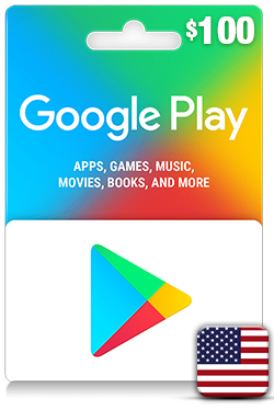 Google Play Gift Card 100 USD - US
