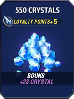 550 Crystals