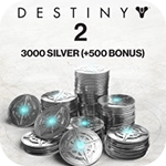 3000 (+500 Bonus) Destiny 2 Silver
