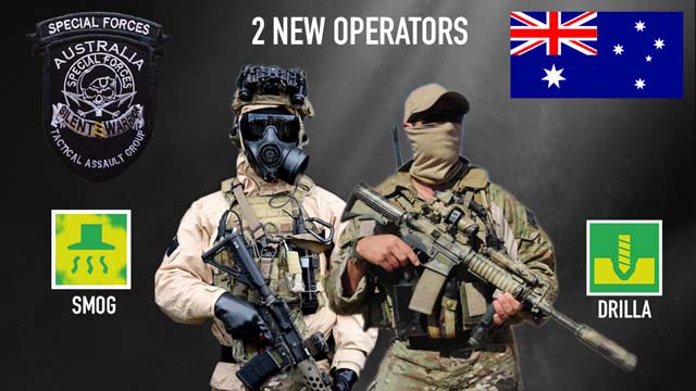 Two New Australian Operators May Come To Rainbow Six Siege - rainbow six on roblox roblox codes to redeem