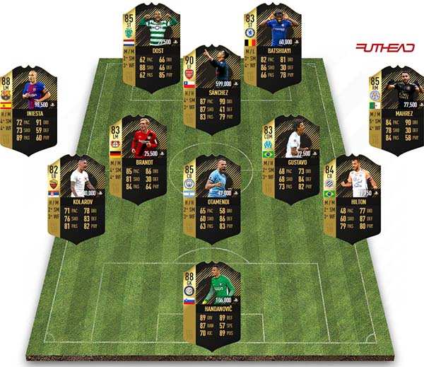 Totw 6 Fifa 18 Totw 6 Fifa 18