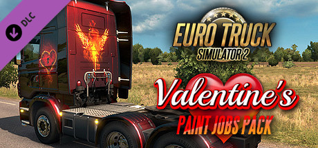 Euro Truck Simulator 2 - Valentine's Paint Jobs Pack